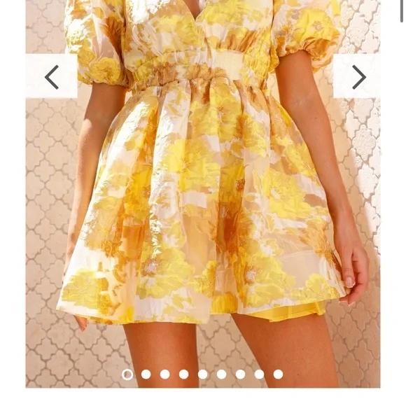 Brocade mini dress - Picture 4 of 5